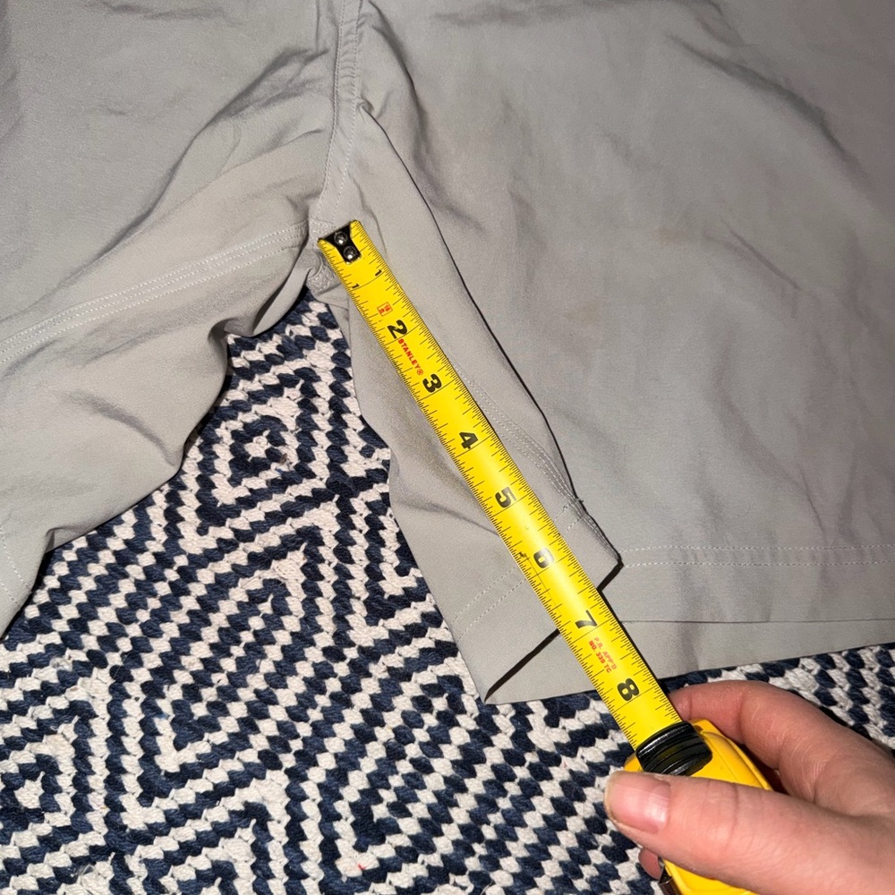 Men's Gray Swim Trunks - Picture 2 of 4